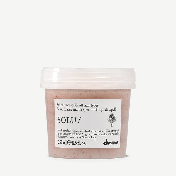 Davines SOLU Sea Salt Scrub Cleanser 250ml
