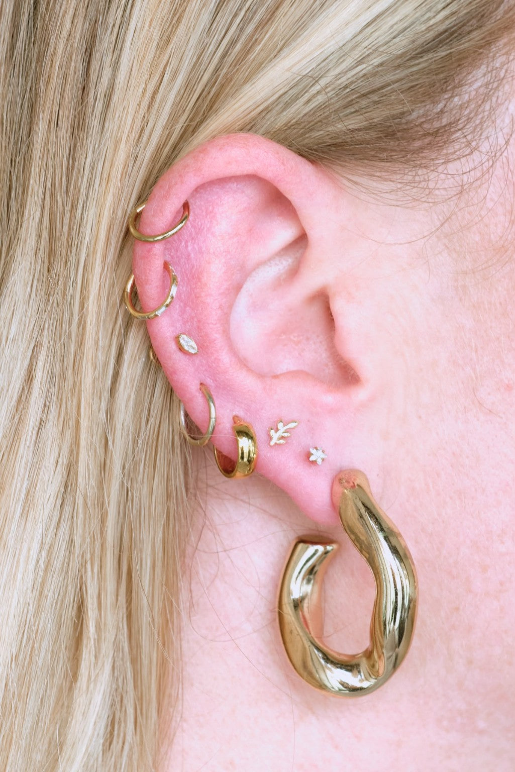 Curated ear piercings and jewellery at SHY in Lewes