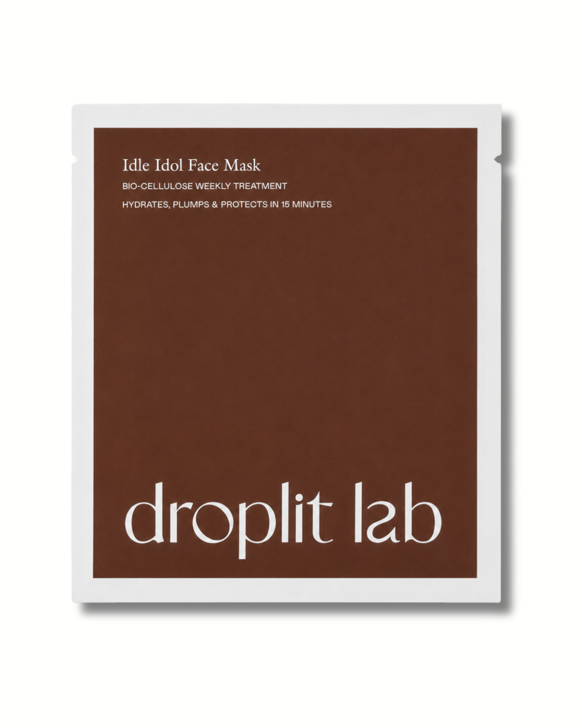Droplit Lab hydrating bio-cellulose face mask