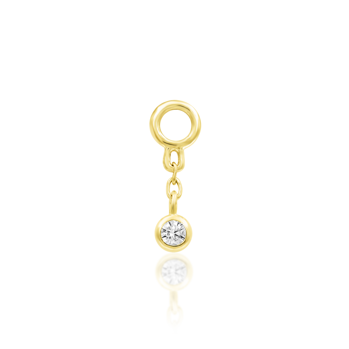 Junipurr Olga 14k Gold Piercing End product photograph