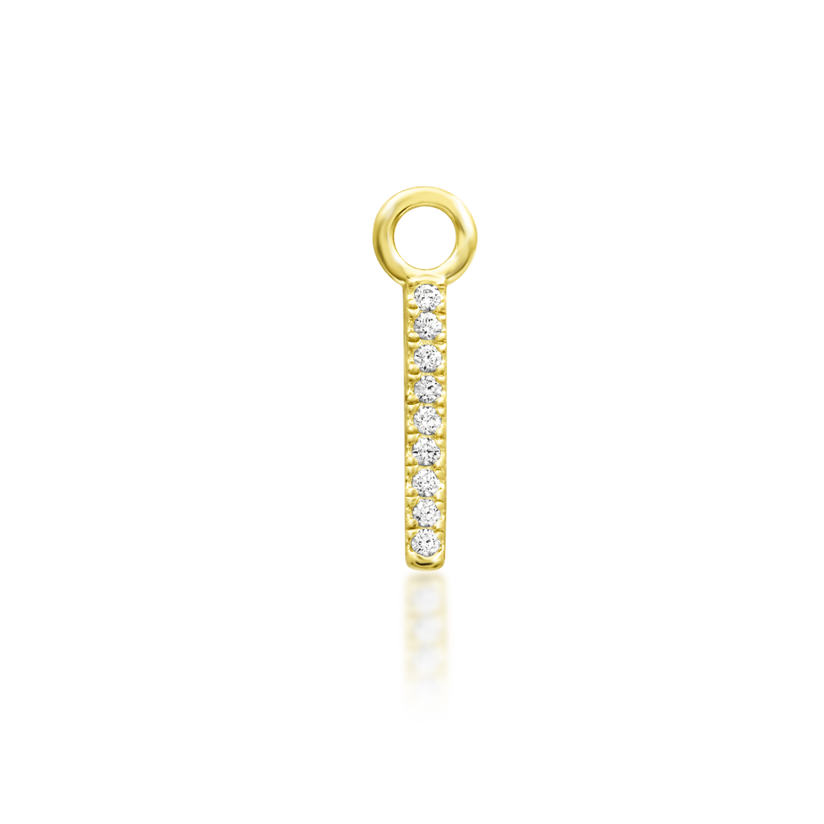 Junipurr Spotlight 14k Gold Piercing End product photograph