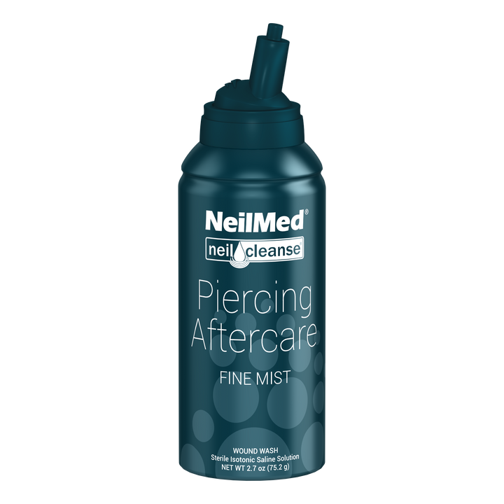 NeilMed Piercing Aftercare Fine Mist 75ml sterile saline spray
